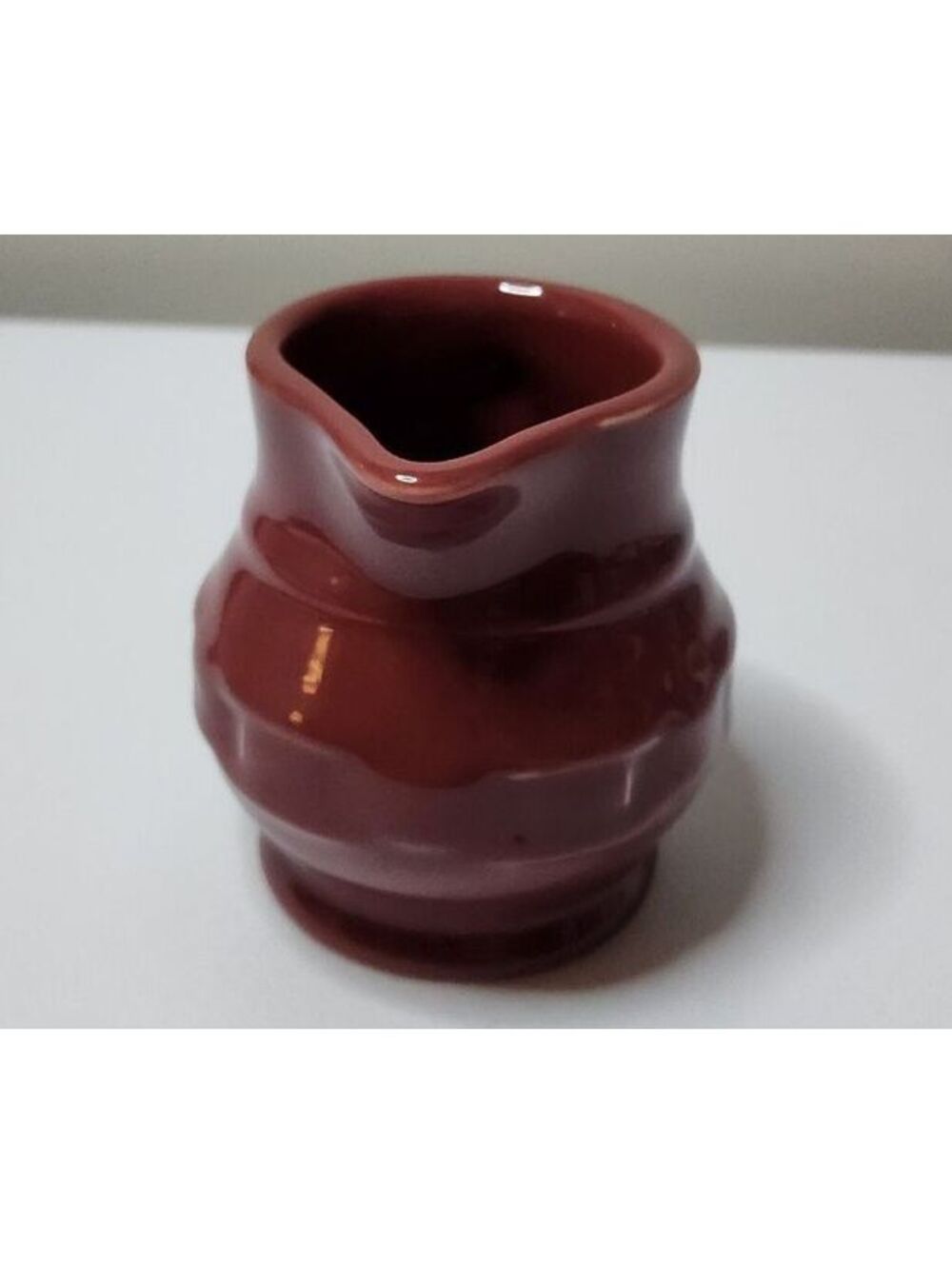 Longaberger Pottery Woven Traditions Creamer Pitcher in Paprika - Picture 5 of 7